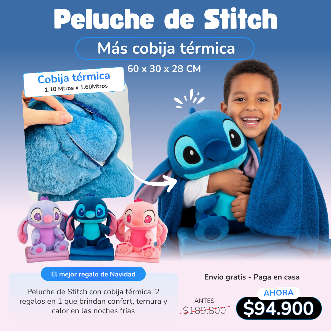 Peluche Con Cobija Termica