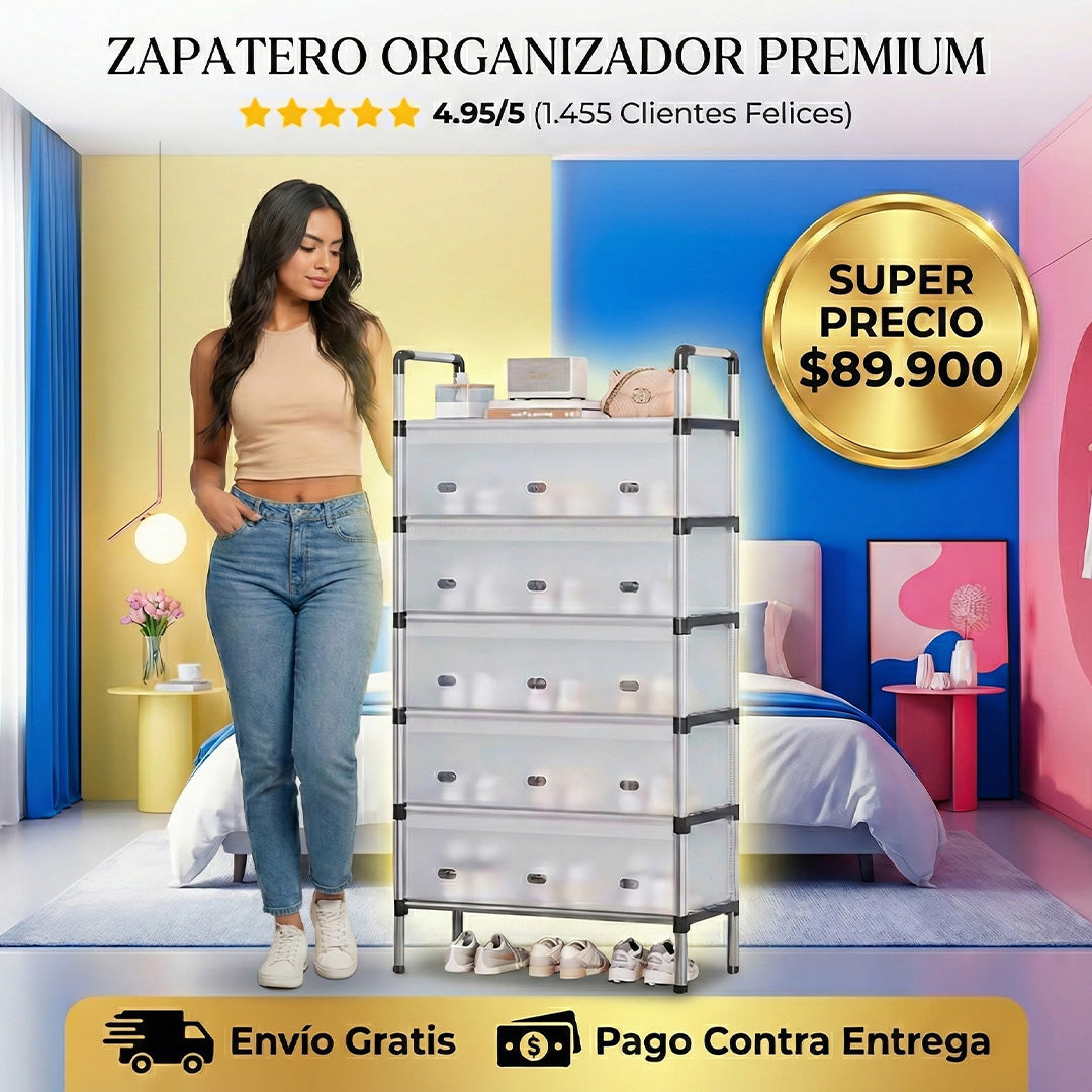 Zapatero premium con puerta