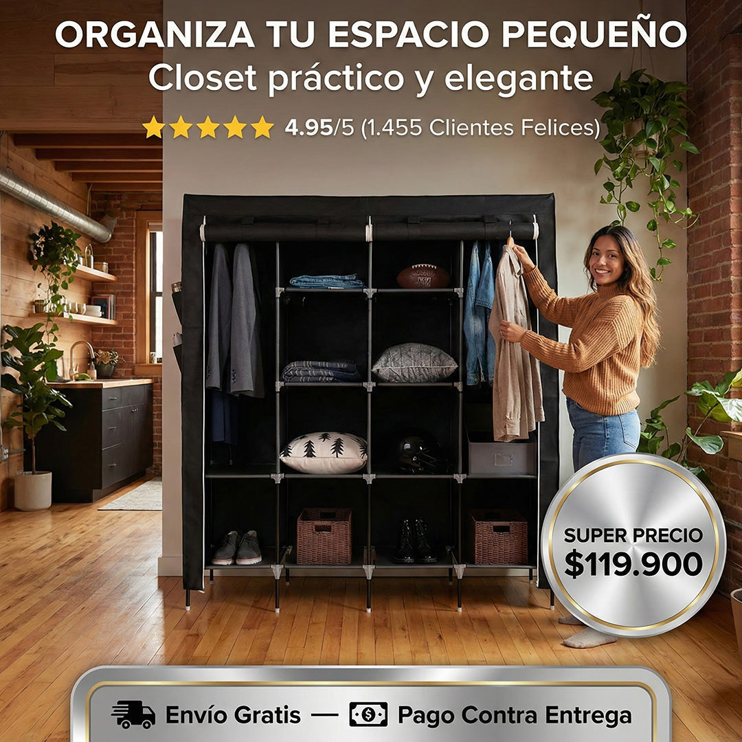 Closet de tela x4