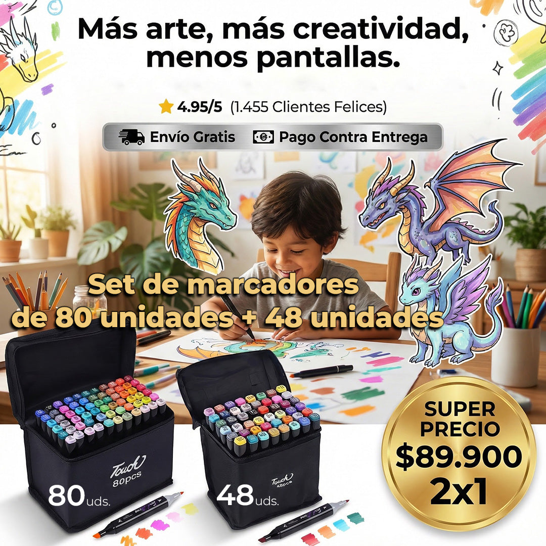 Marcadores 80+48