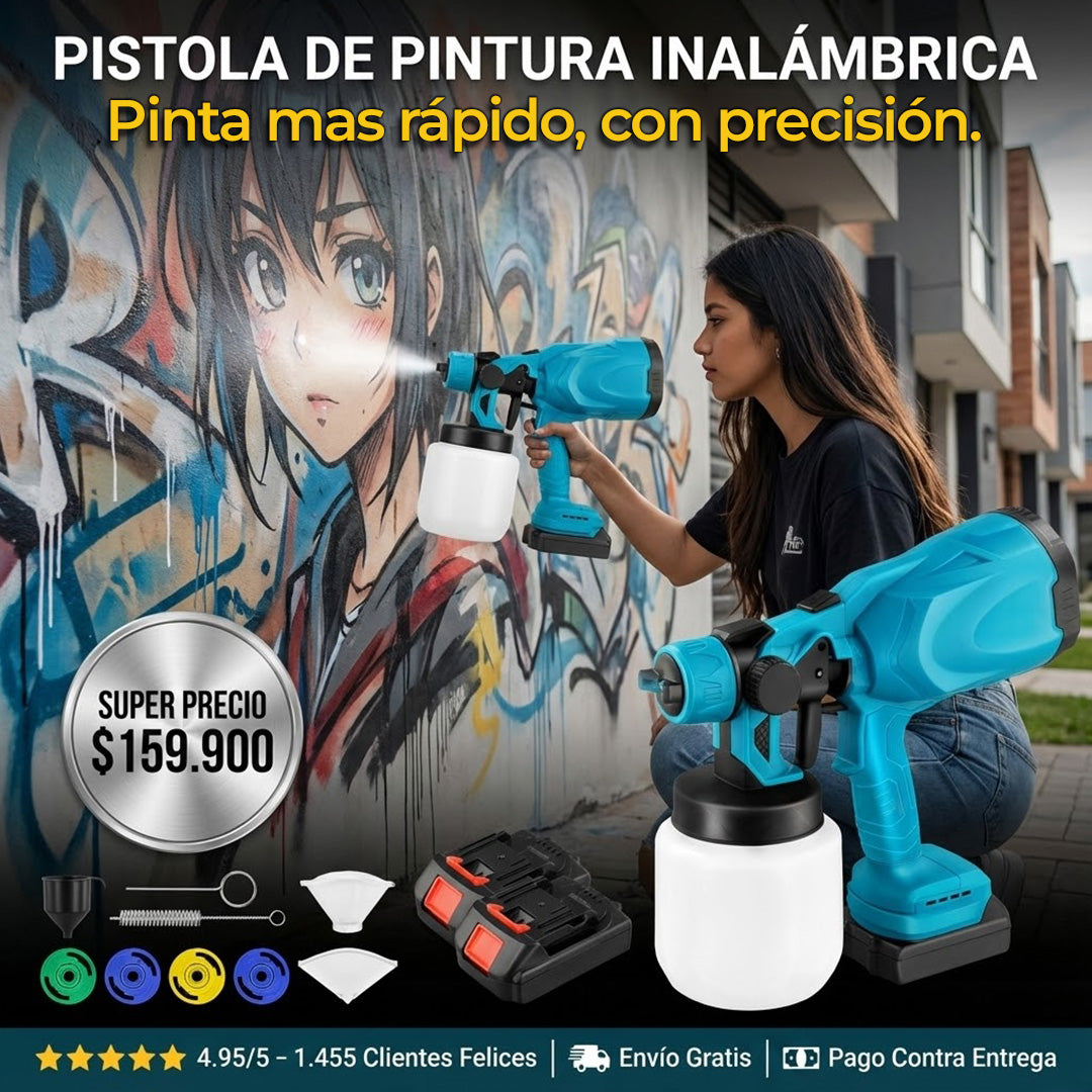 Máquina pistola de pintar