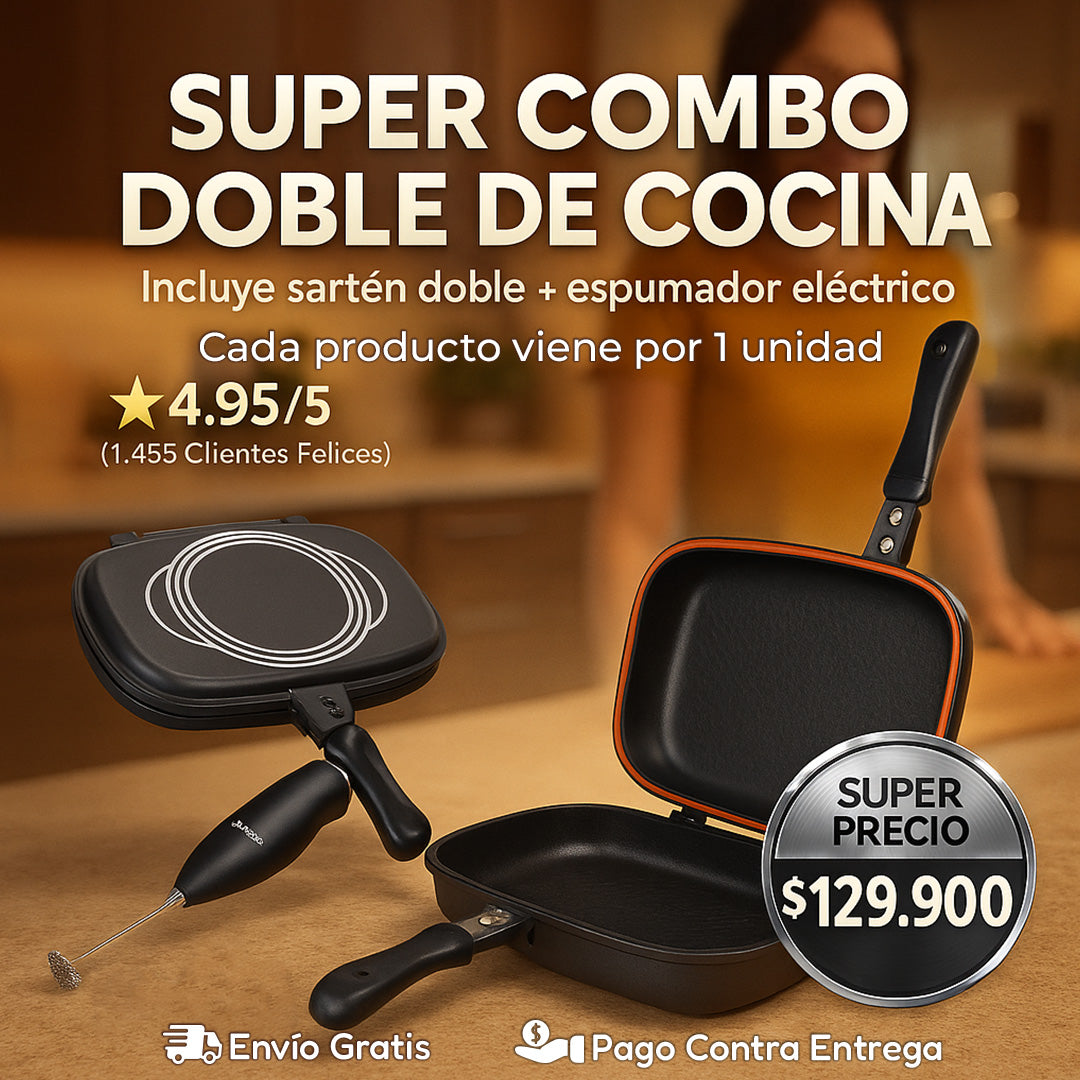 Combo Sartén + Batidor