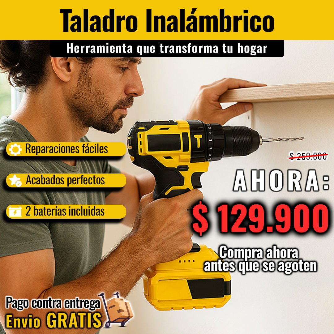 F049 - Taladro Inalámbrico